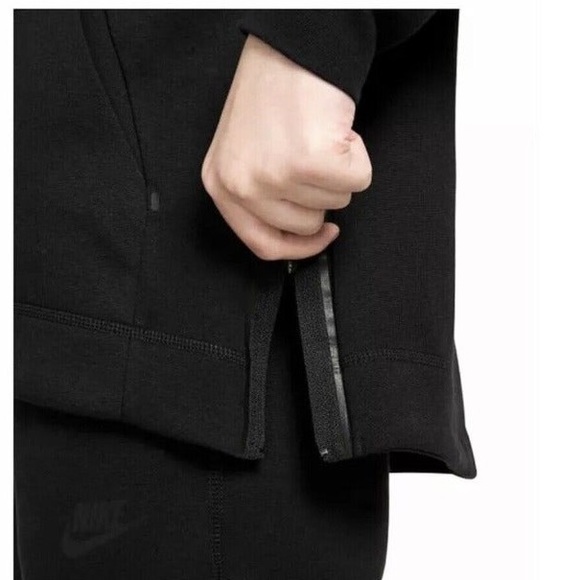 New with tags NIKE Nike Tech Fleece Full-Zip Hoodie Black DD5624-010 Black Sz L - Picture 4 of 8